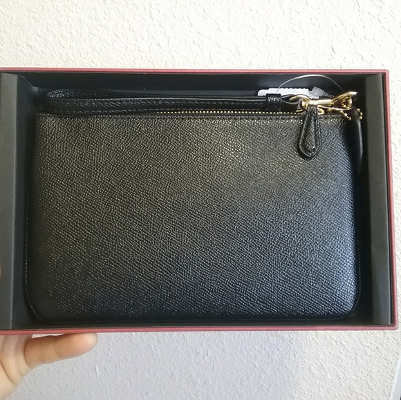 Coach Wizard Of Oz Black Wristlet - Picture 3 of 7